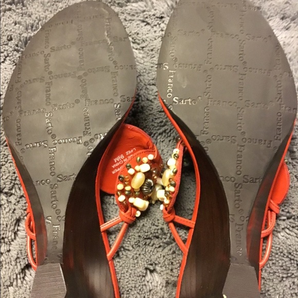 Franco Sarto Embellished slide on - Picture 7 of 8